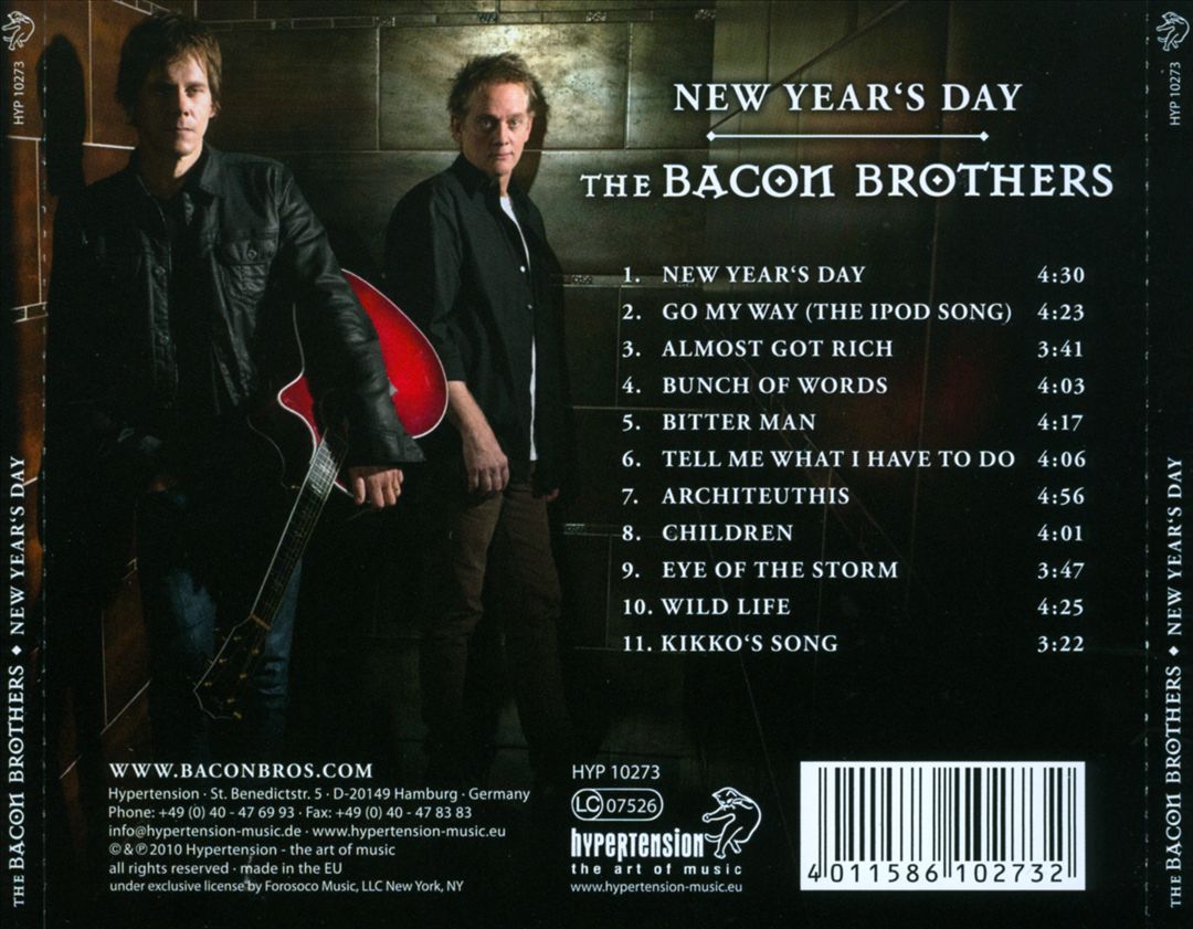 New Year's Day cover art