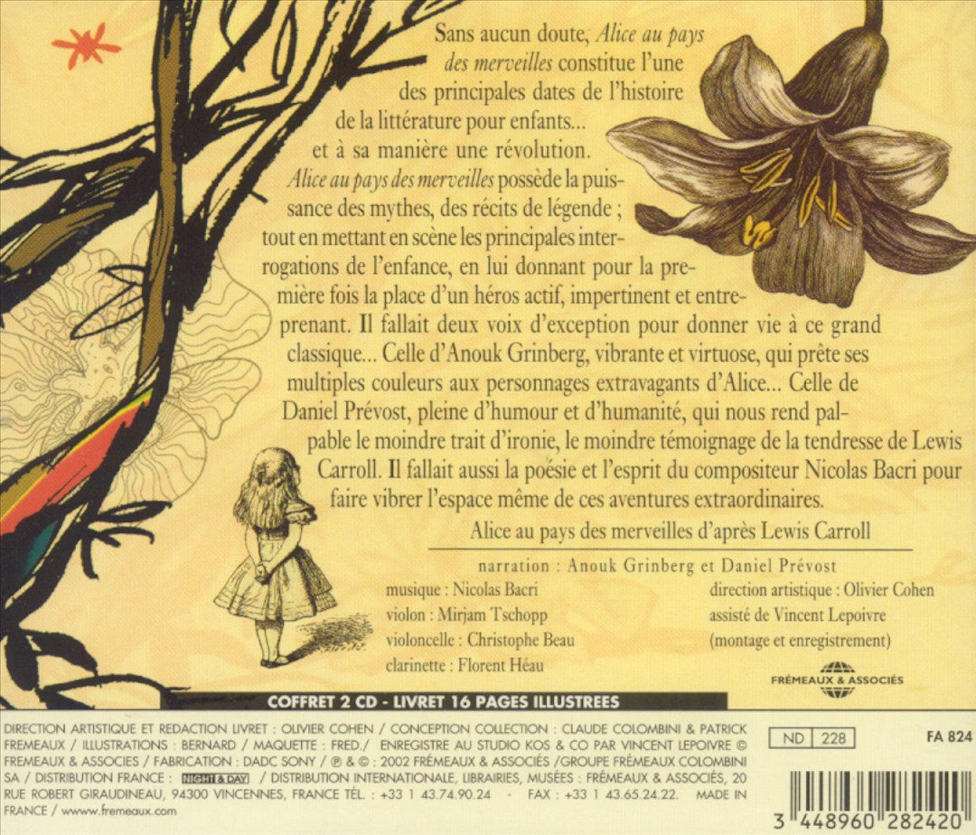 Alice au Pays des Merveilles cover art