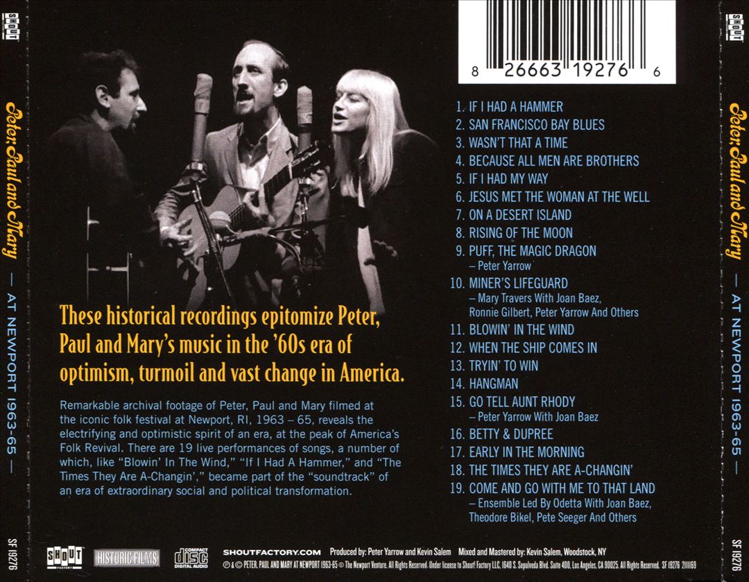 At Newport 1963-1965 cover art