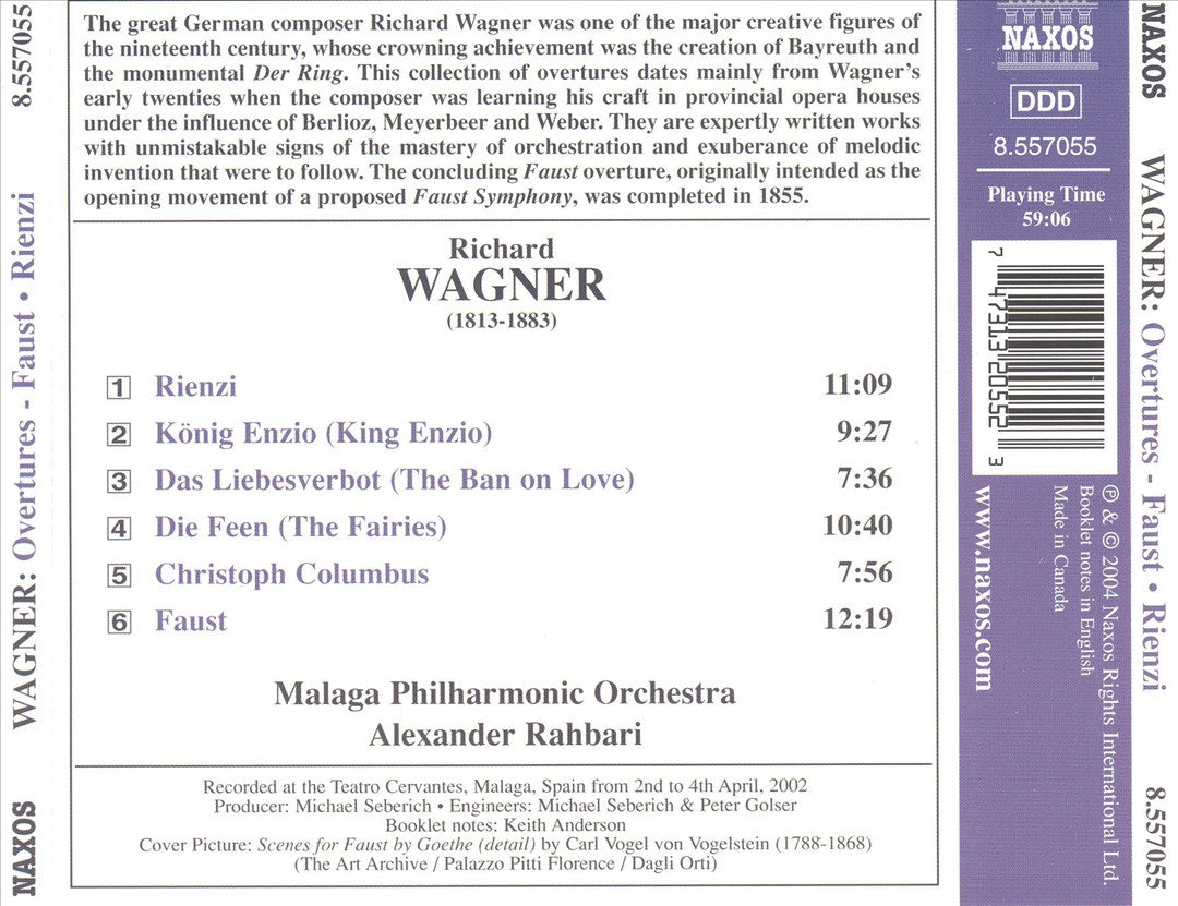 Wagner: Overtures cover art