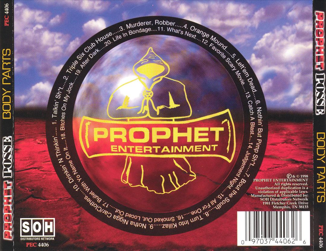 Body Parts cover art