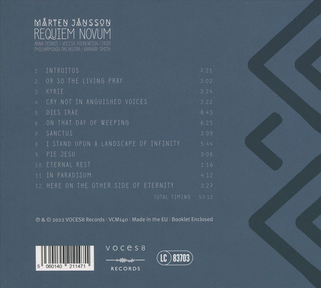 Mårten Jansson: Requiem Novum cover art