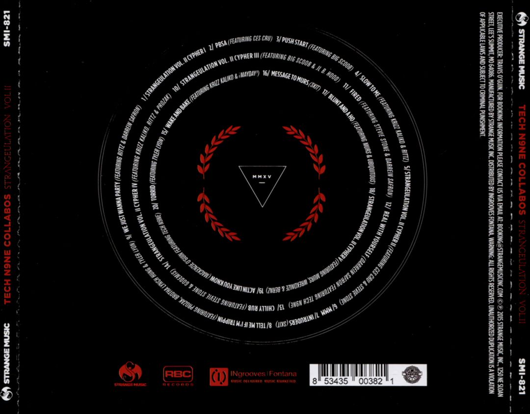 Strangeulation, Vol. 2 cover art