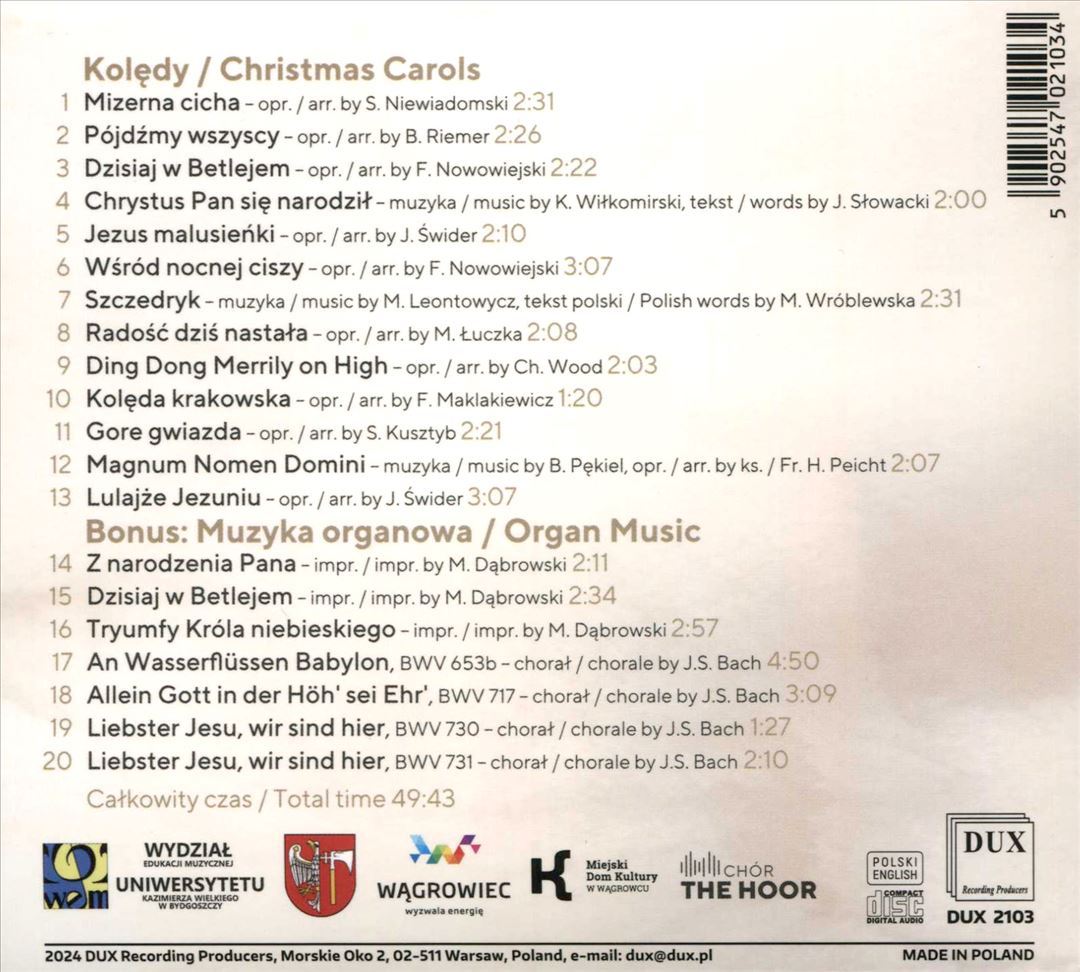 Koledy: Christmas Carols a capella cover art
