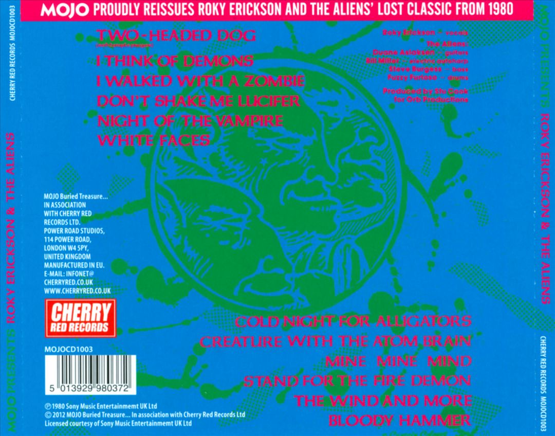 Roky Erickson & the Aliens cover art