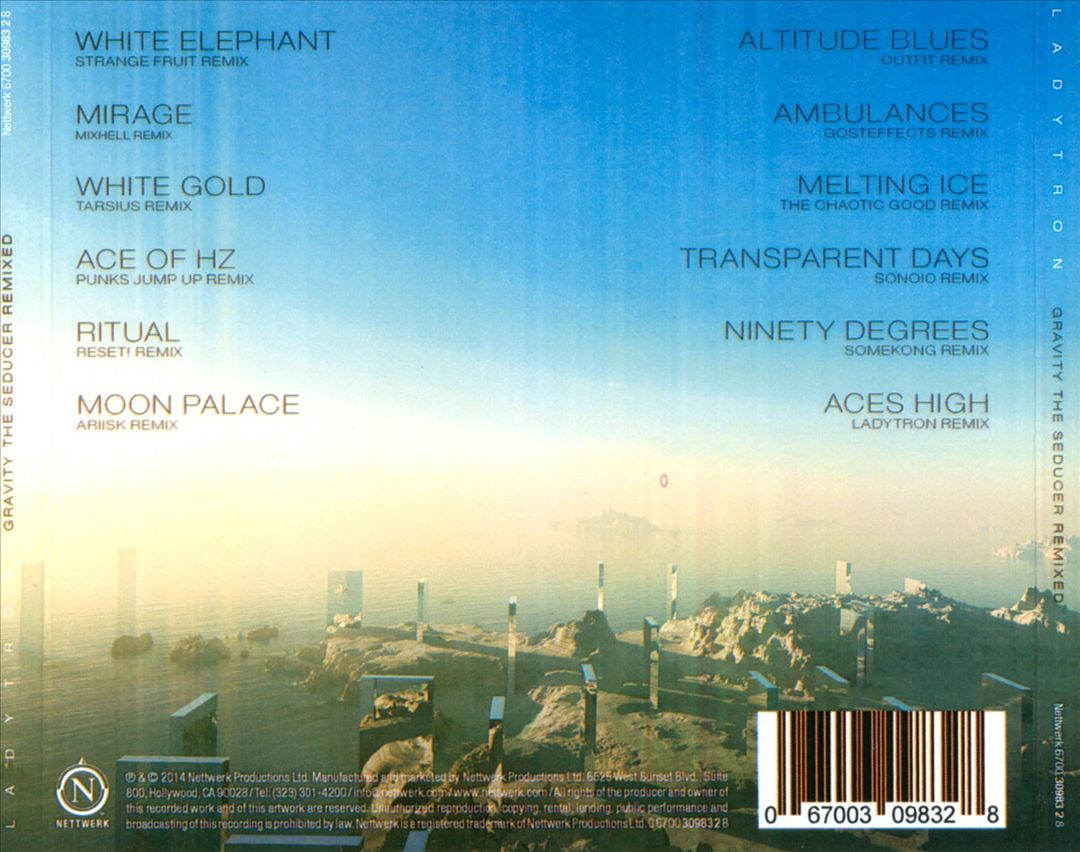 Gravity the Seducer Remixed cover art