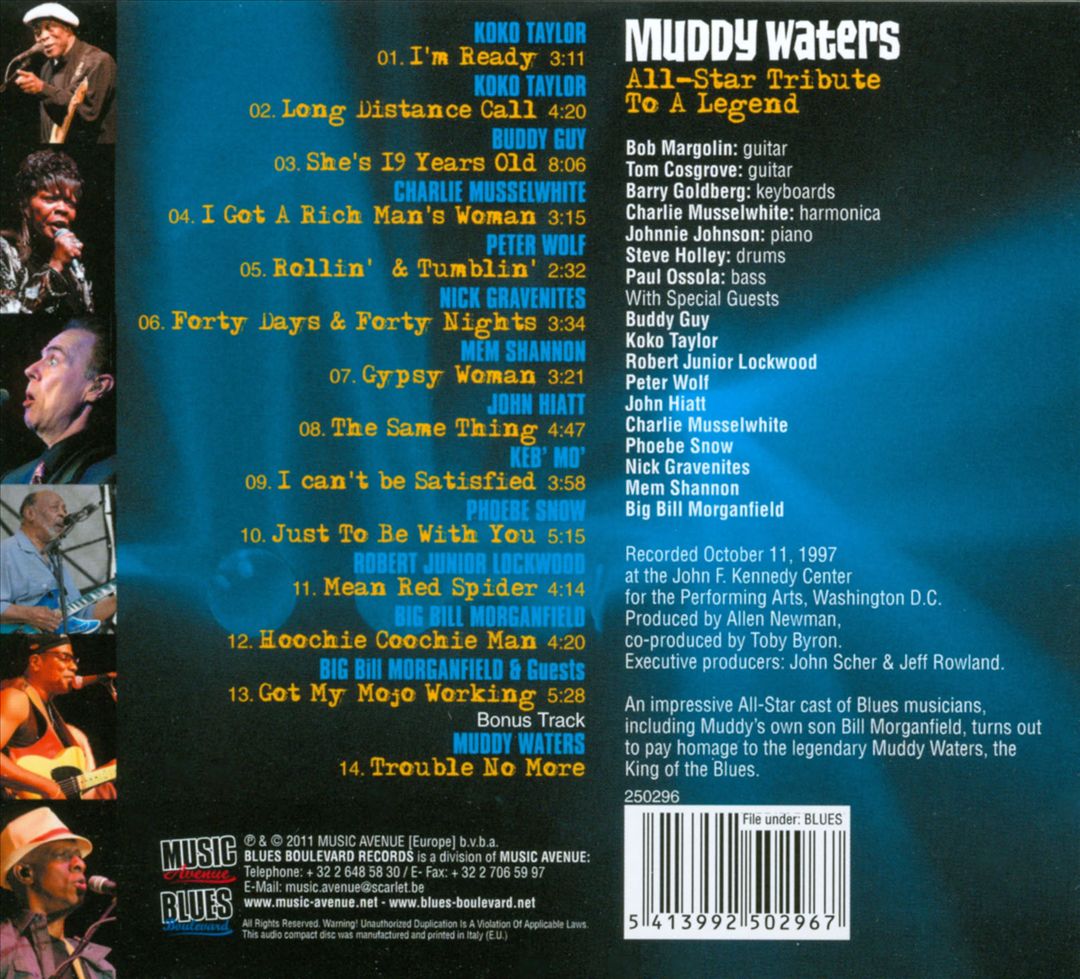 Muddy Waters: All-Star Tribute to a Legend cover art