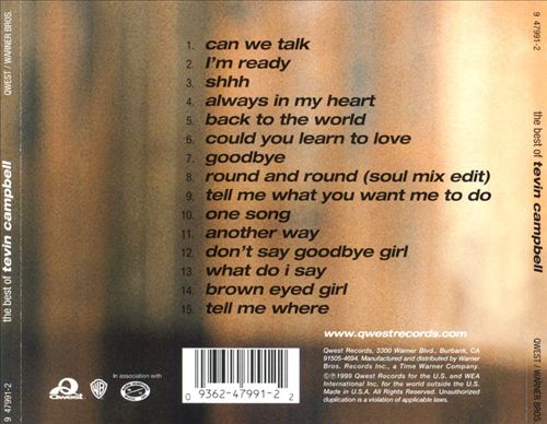 Best of Tevin Campbell cover art