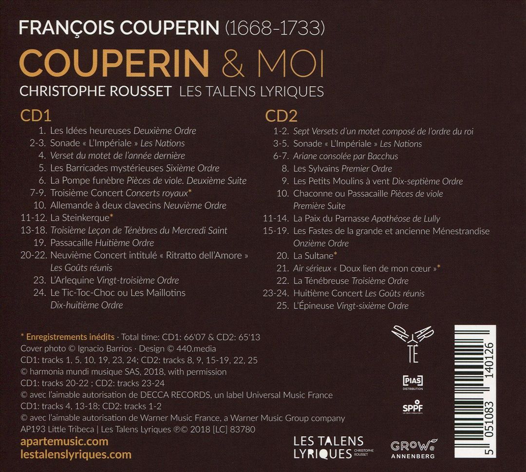 Couperin & Moi cover art