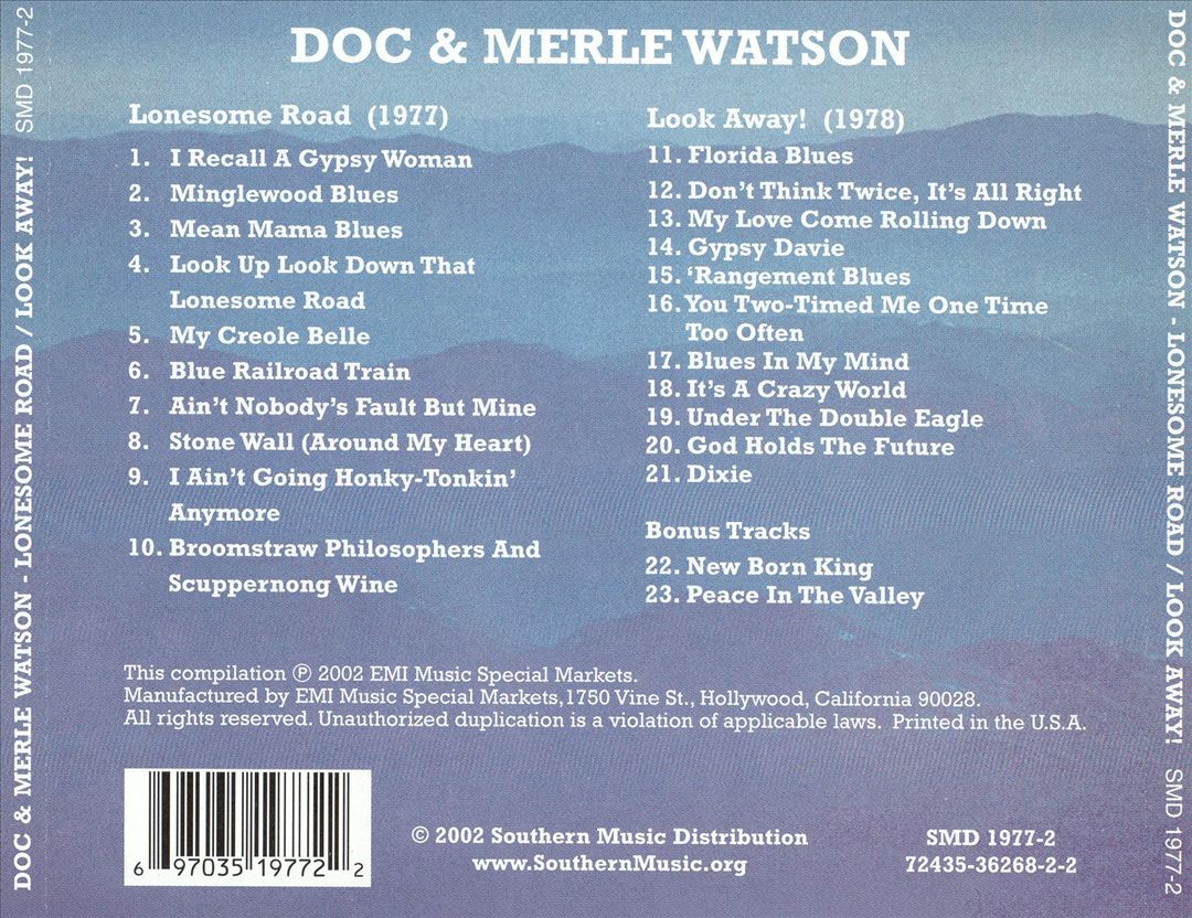Lonesome Road/Look Away! cover art