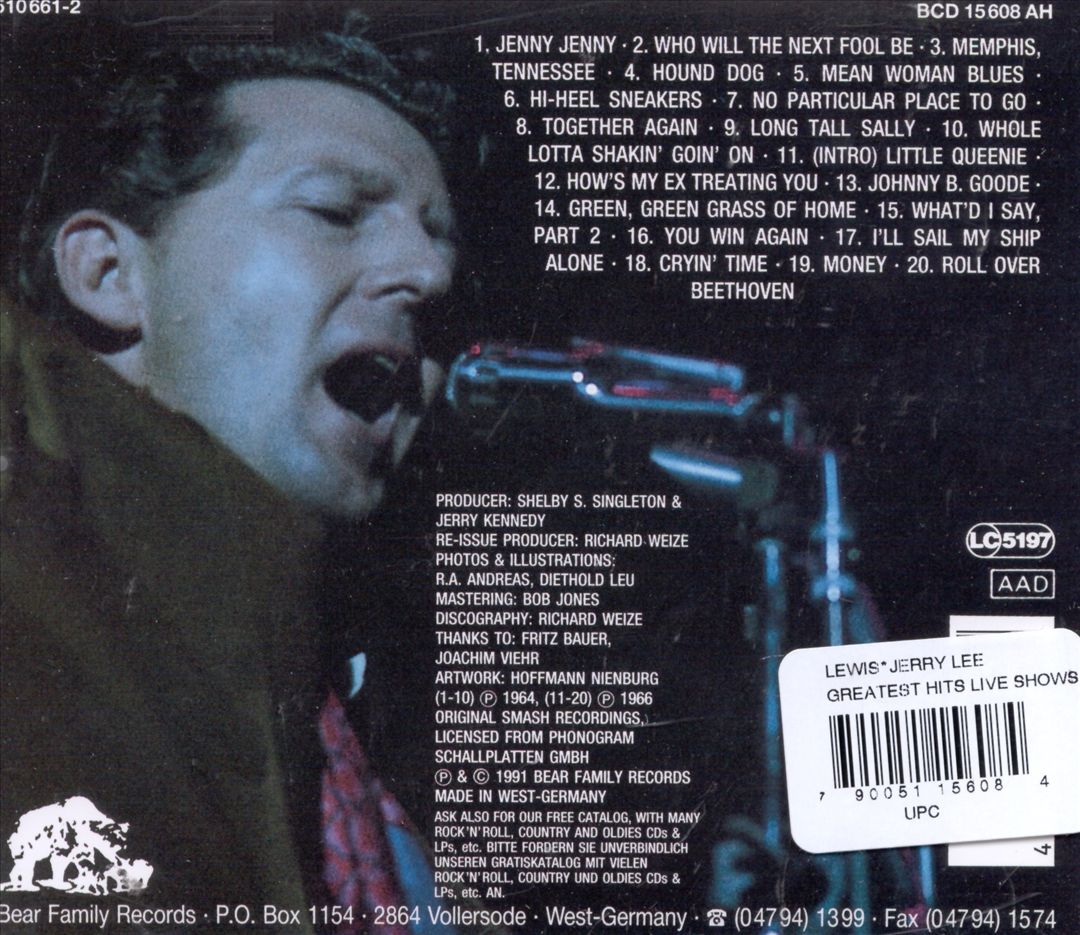 Greatest Live Shows on Earth cover art