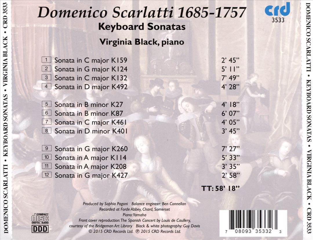 Domenico Scarlatti: Keyboard Sonatas cover art