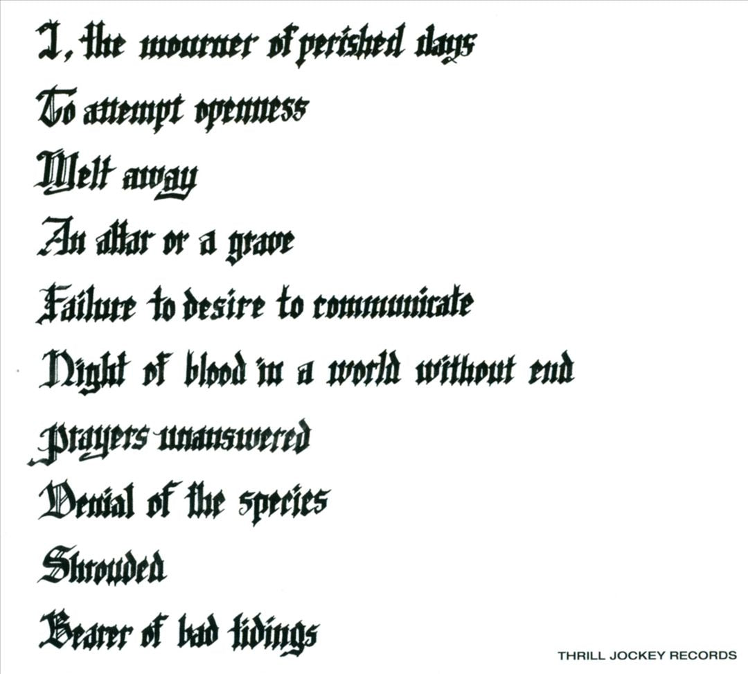 Christs, Redeemers cover art