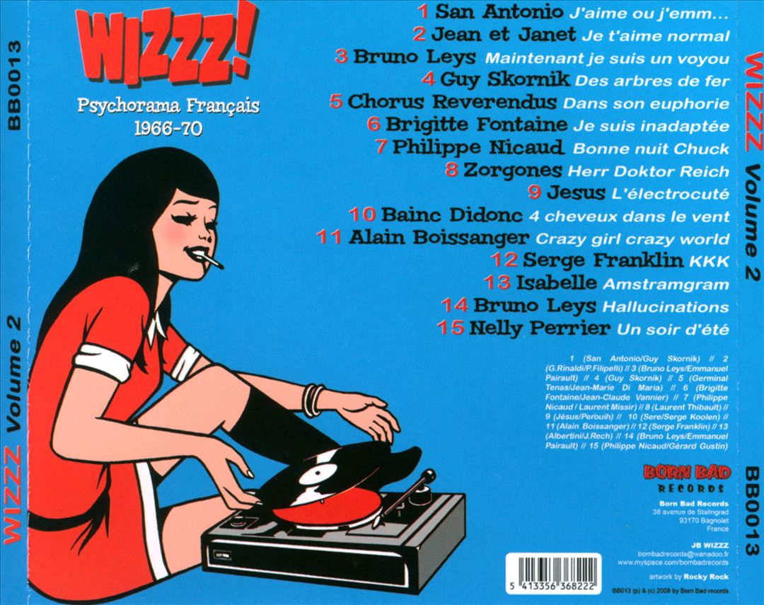 Wizzz! French Psychorama 1966-1970, Vol. 2 cover art