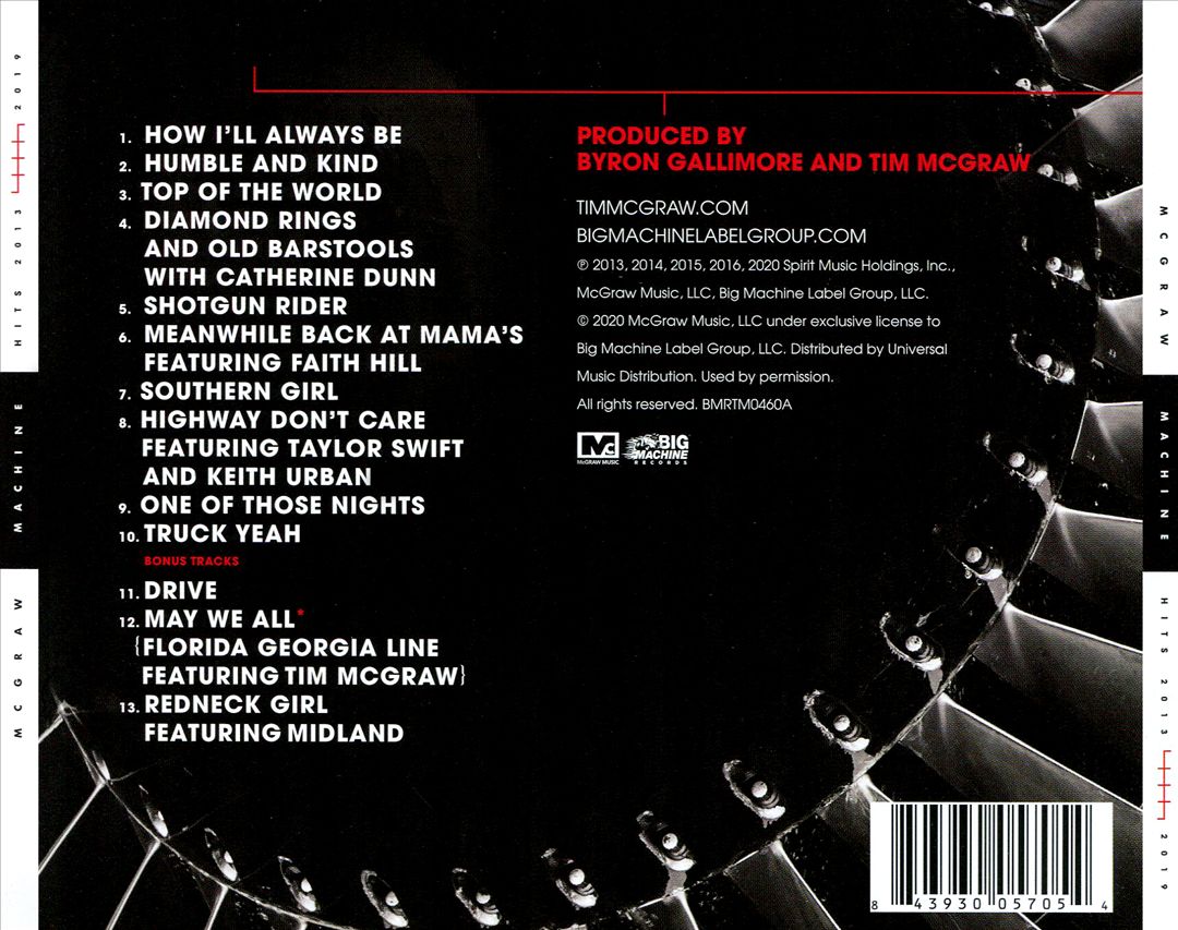 McGraw Machine Hits: 2013-2019 cover art