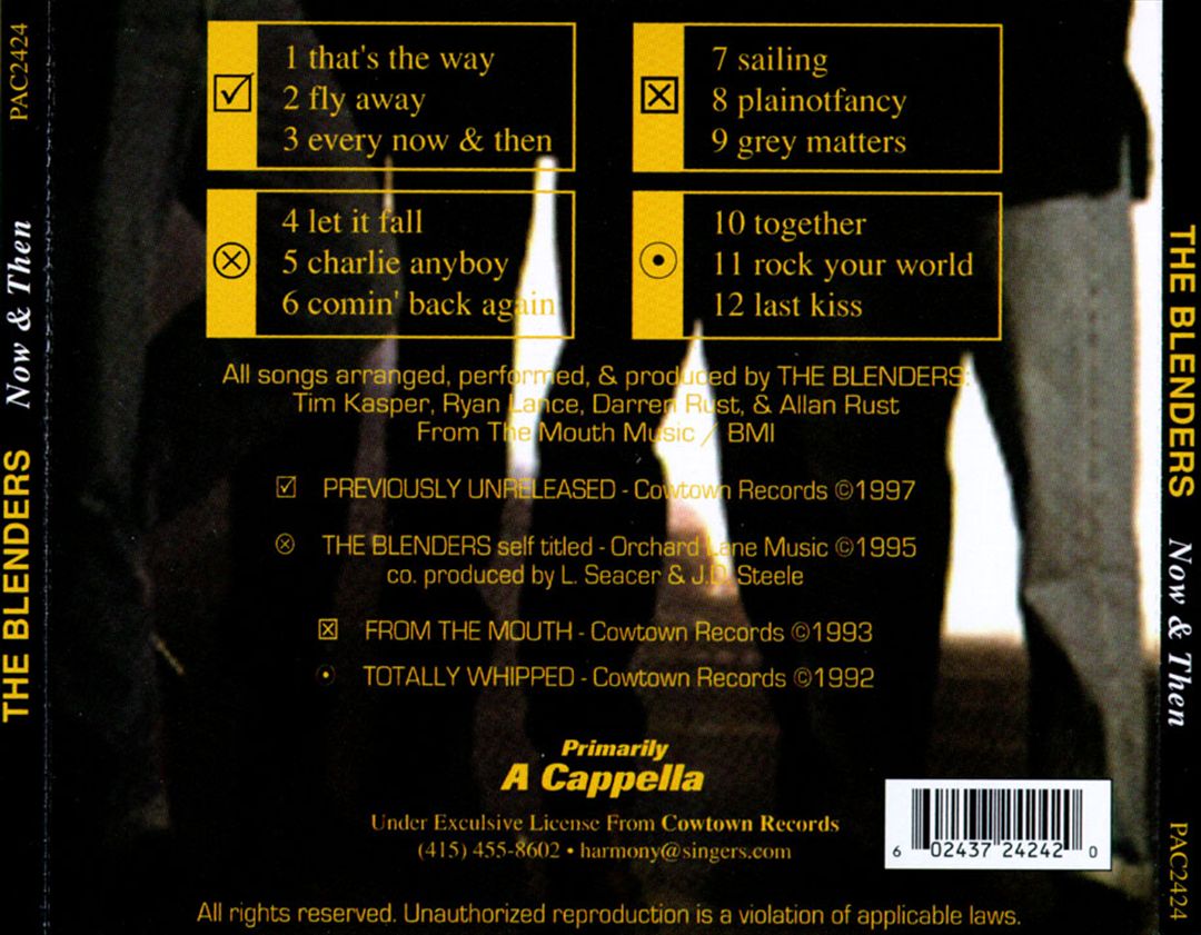 Now and Then cover art