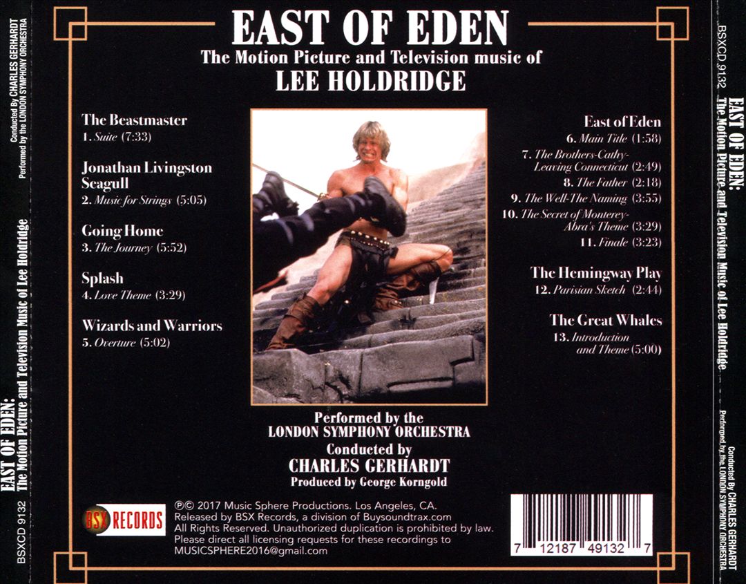 East Of Eden: The Motion Picture and Television Music of Lee Holdridge cover art