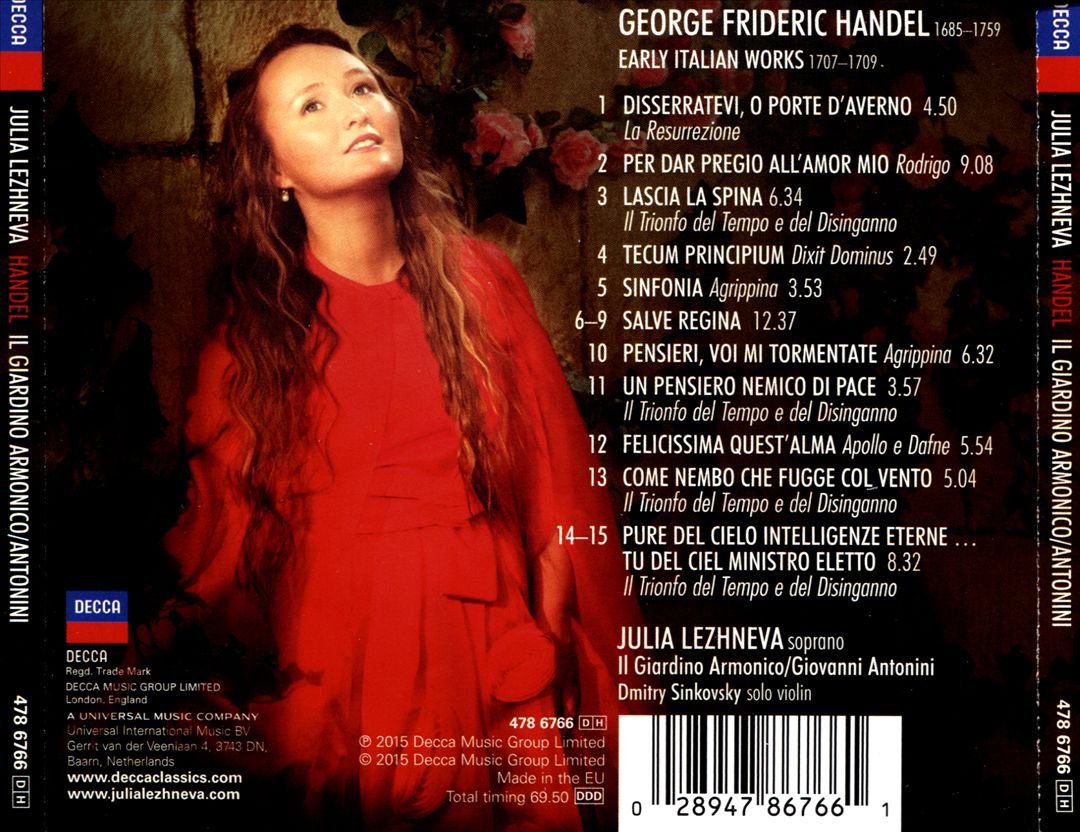 Handel cover art