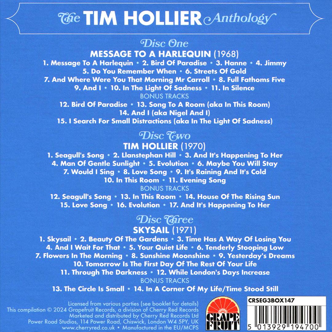 Time Has a Way of Losing You: Tim Hollier Anth cover art