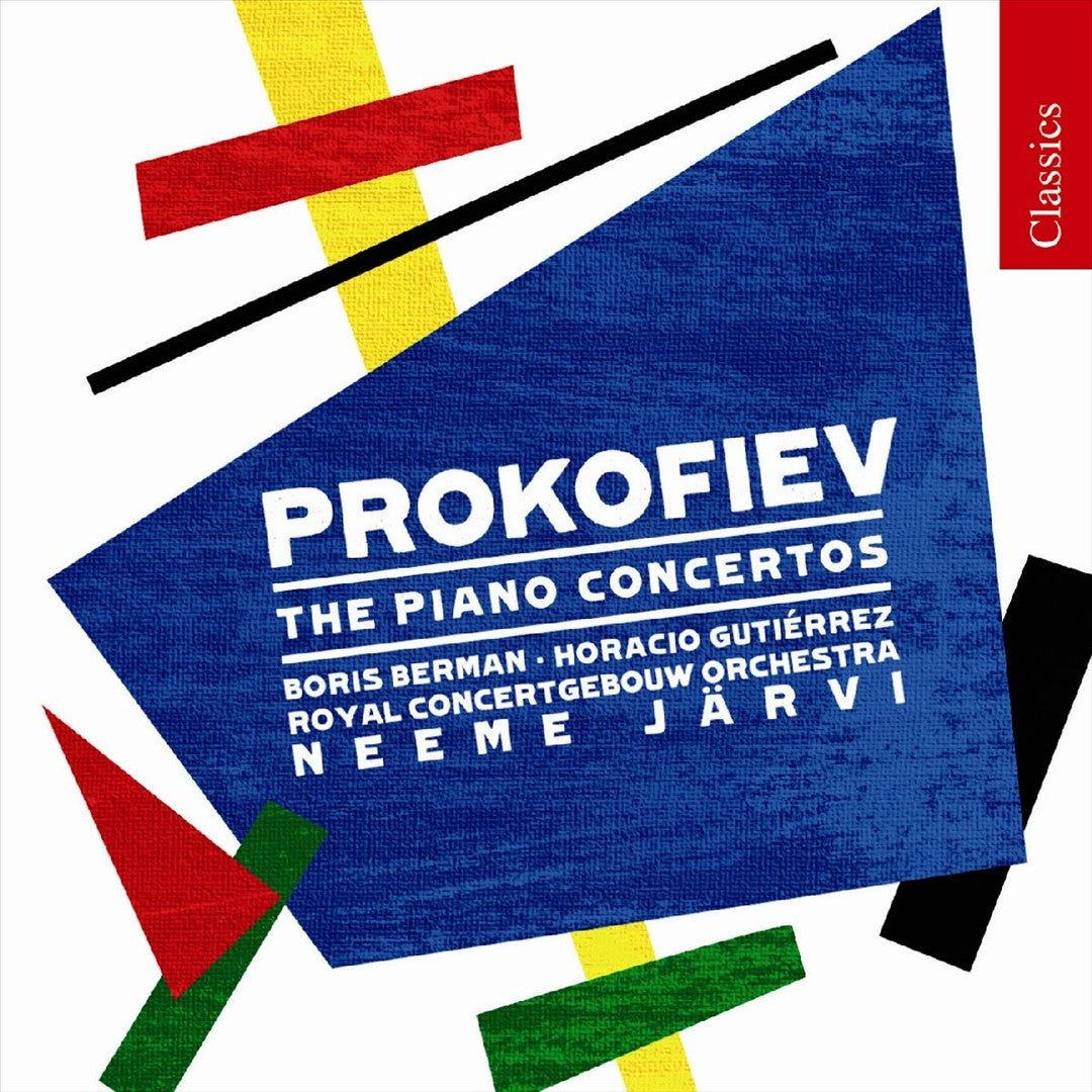 Sergey Prokofiev: Piano Concertos cover art
