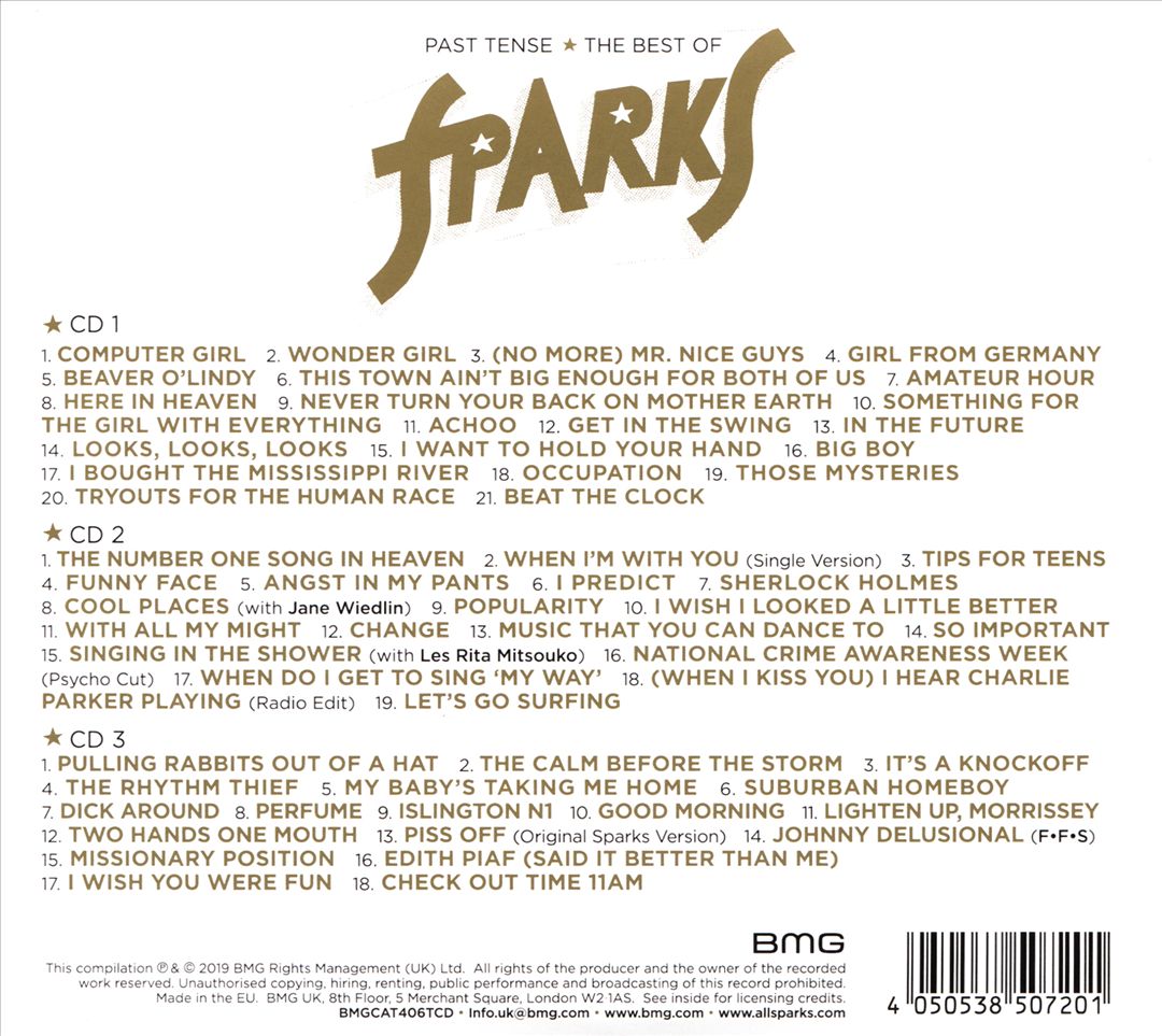Past Tense: The Best of Sparks cover art