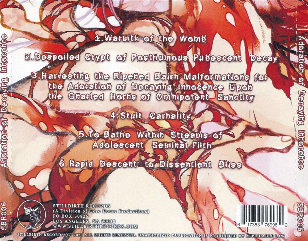 Adoration of Decaying Innocence cover art