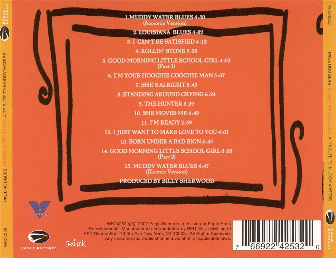 Muddy Water Blues: A Tribute to Muddy Waters cover art