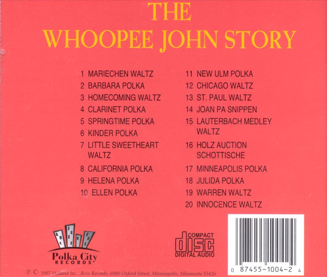 Whoopee John Story cover art