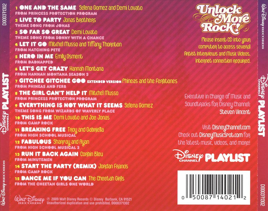 Disney Channel Playlist cover art