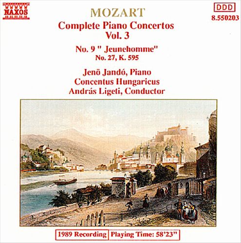 Mozart: Piano Concertos Nos. 9 & 27 cover art