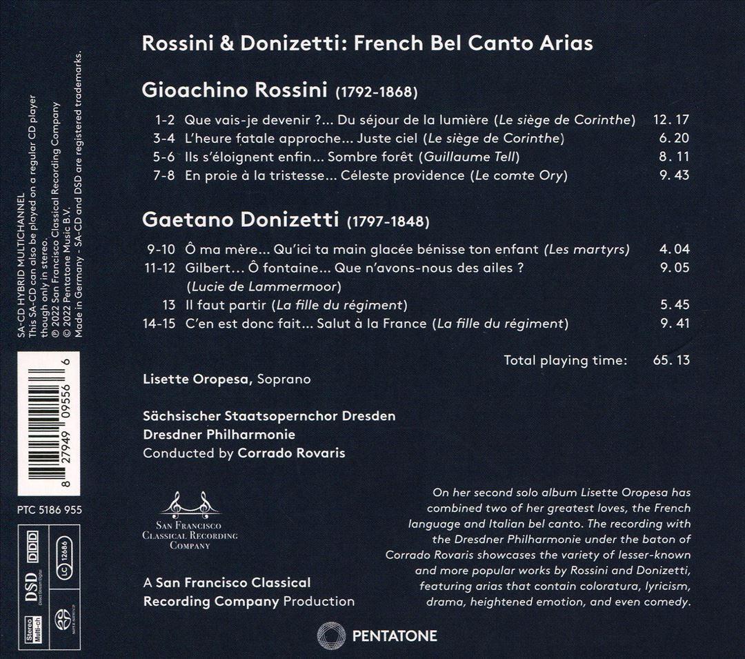 Rossini & Donizetti: French Bel Canto Arias cover art