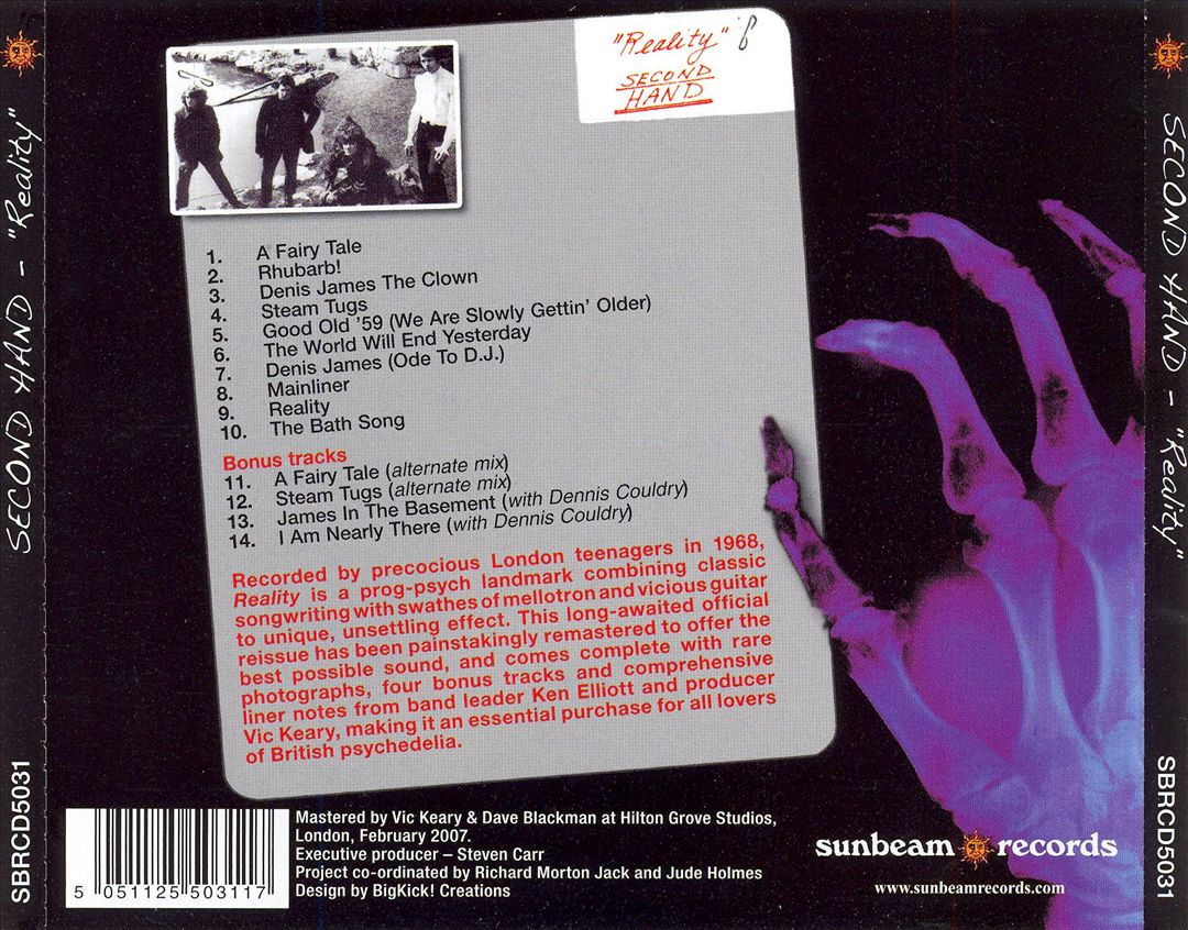 Reality cover art
