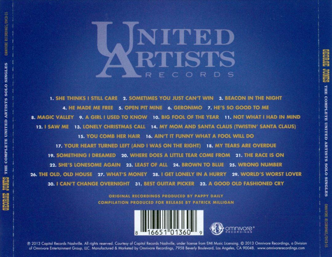 Complete United Artists Solo Singles cover art