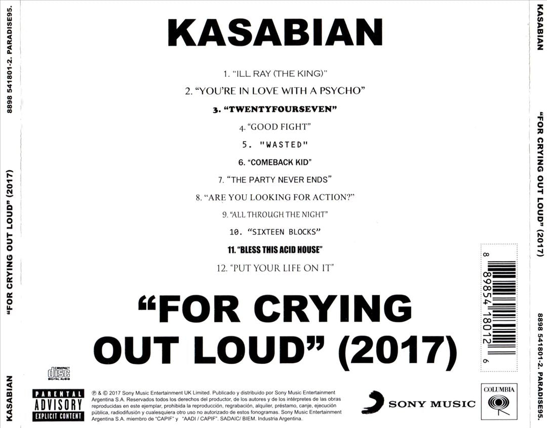 For Crying Out Loud cover art