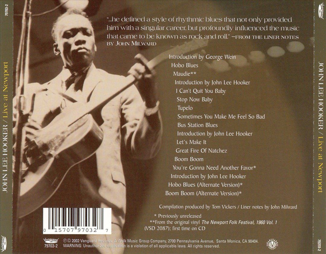 Live at Newport cover art