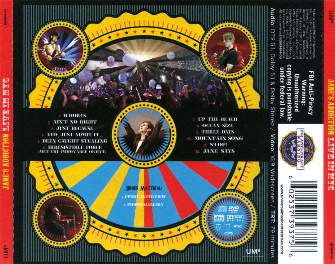 Live in NYC cover art
