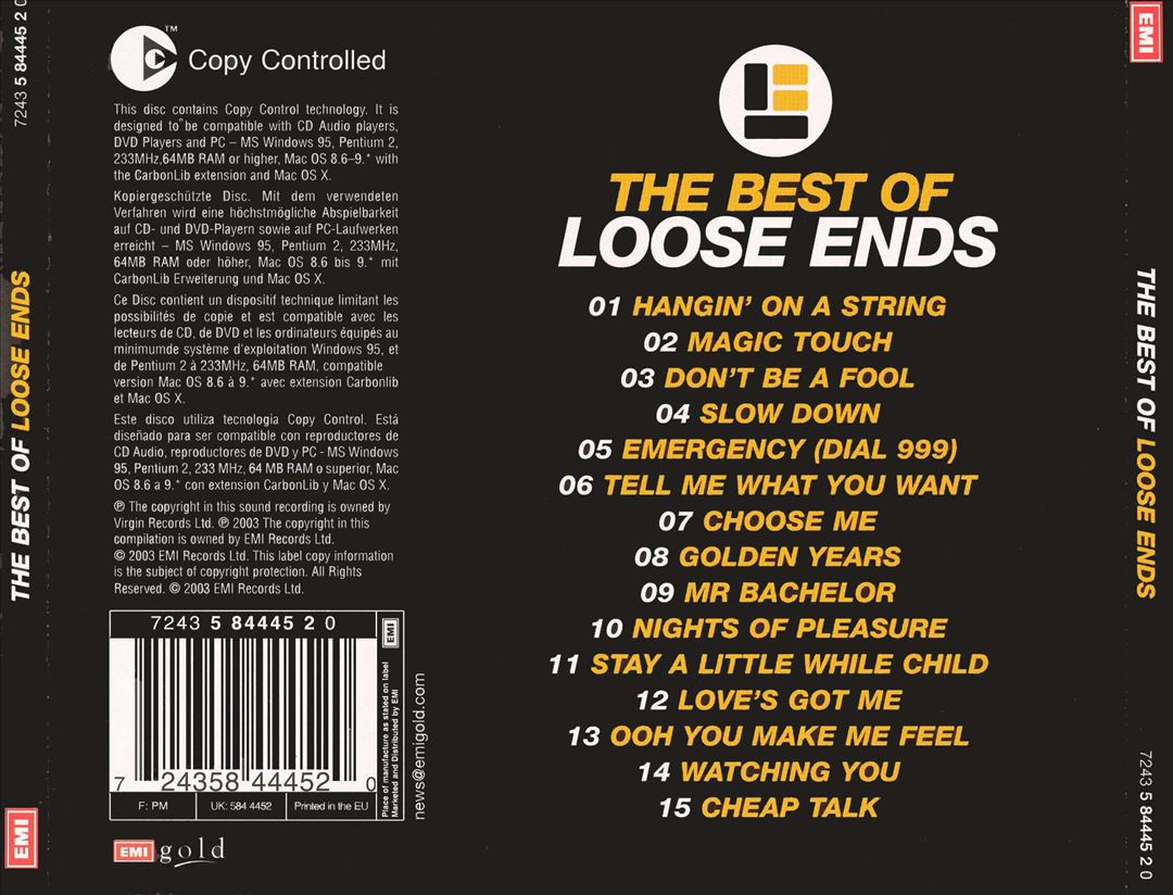 Best of Loose Ends cover art