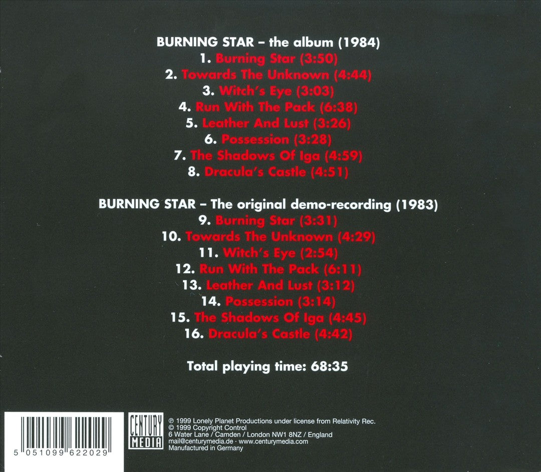 Burning Star cover art