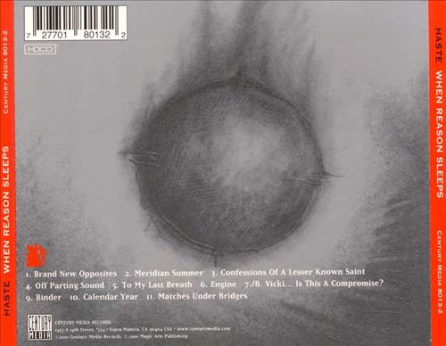 When Reason Sleeps cover art