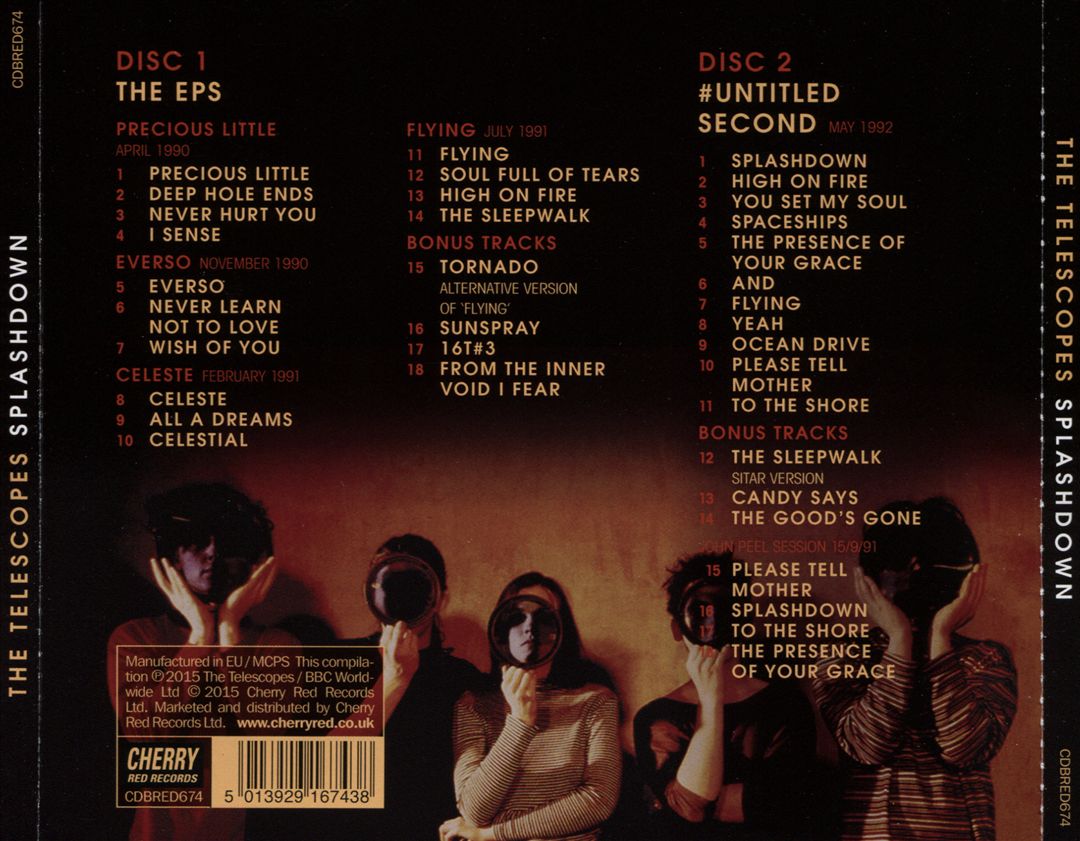 Splashdown: The Complete Creation Recordings 1990-1992 cover art
