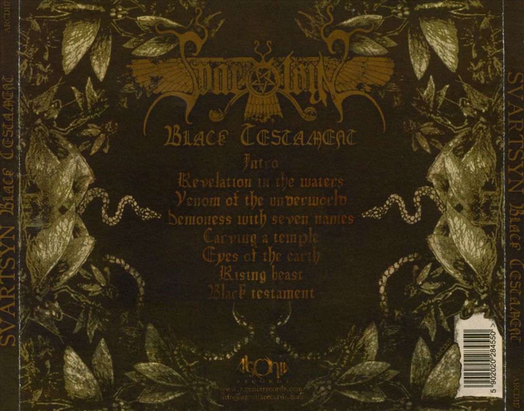 Black Testament cover art