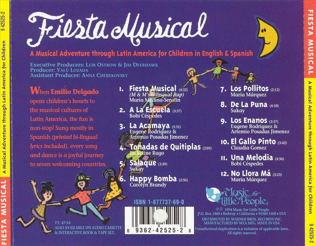 Fiesta Musical: A Musical Adventure Through Latin America for Children cover art