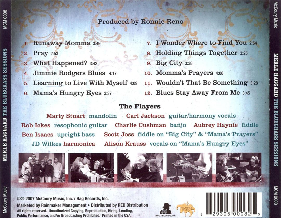 Bluegrass Sessions cover art