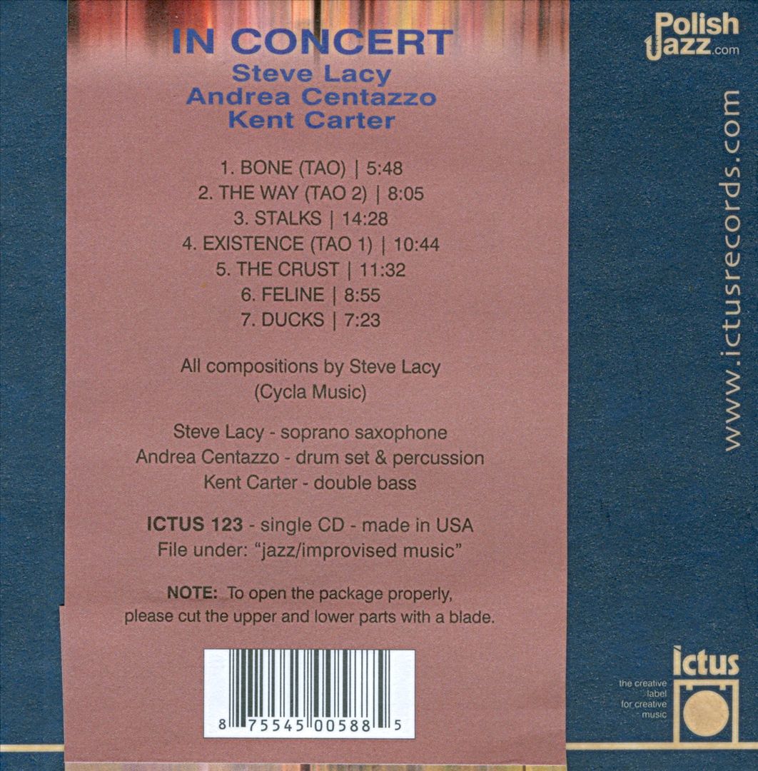 In Concert cover art