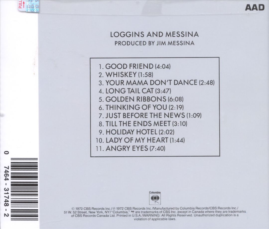 Loggins & Messina cover art