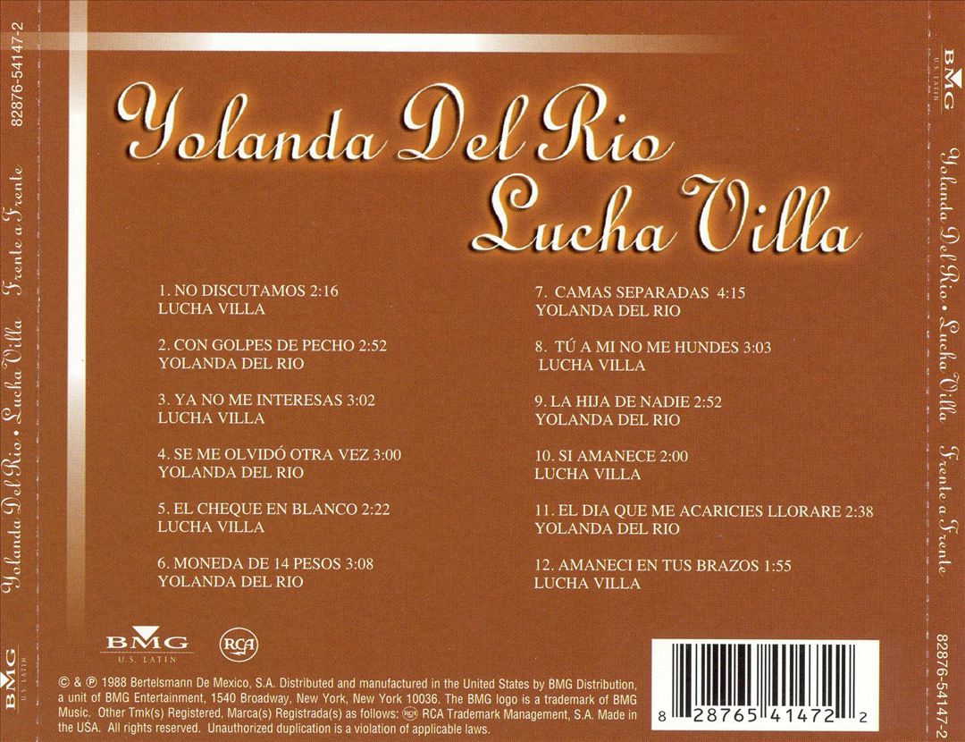 Frente a Frente cover art