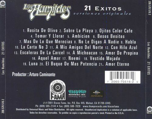 21 Exitos Versiones Originales cover art