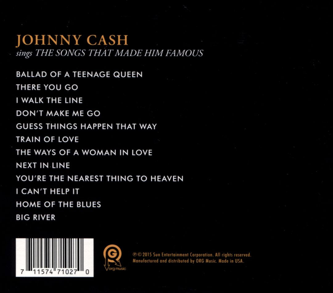 Sings the Songs That Made Him Famous cover art