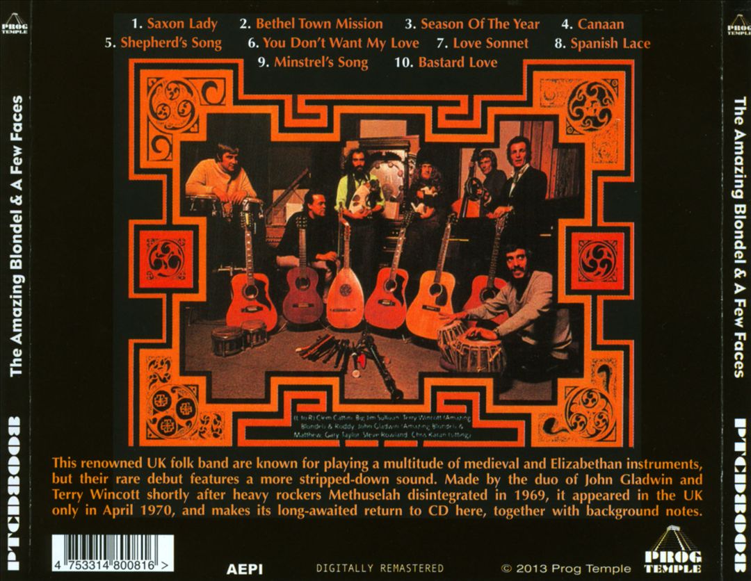 Amazing Blondel & a Few Faces cover art