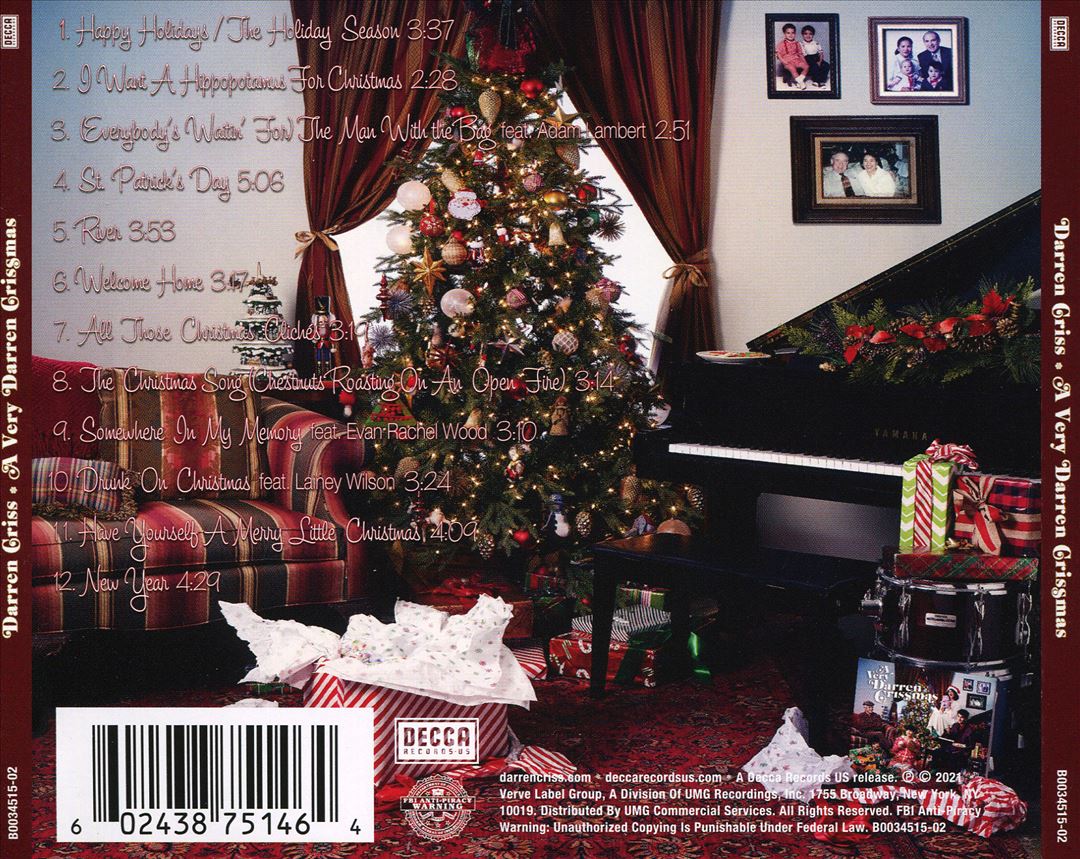 Very Darren Crissmas cover art